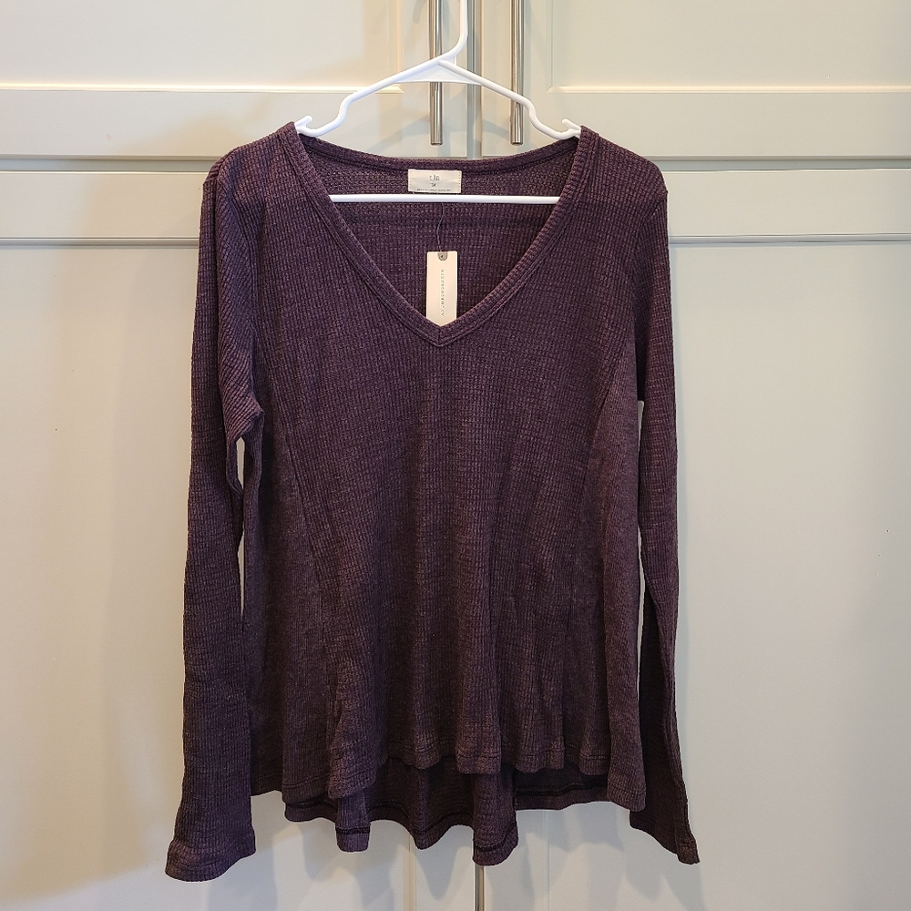 T. La Dark Purple Cozy Shirt